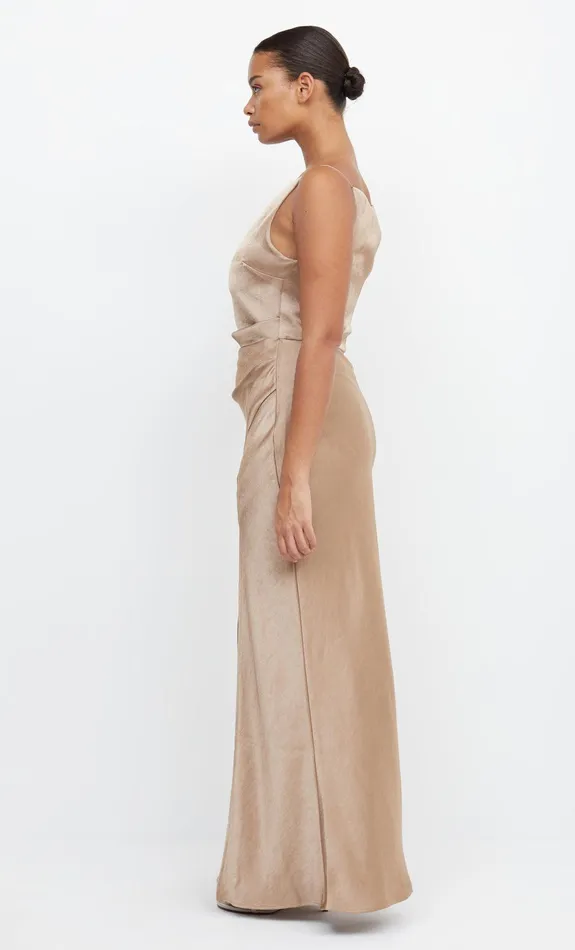 Woman Bec Bridge Maxi Dresses THE DREAMER MAXI DRESS Golden Woman Bec Bridge Maxi Dresses THE DREAMER MAXI DRESS Golden