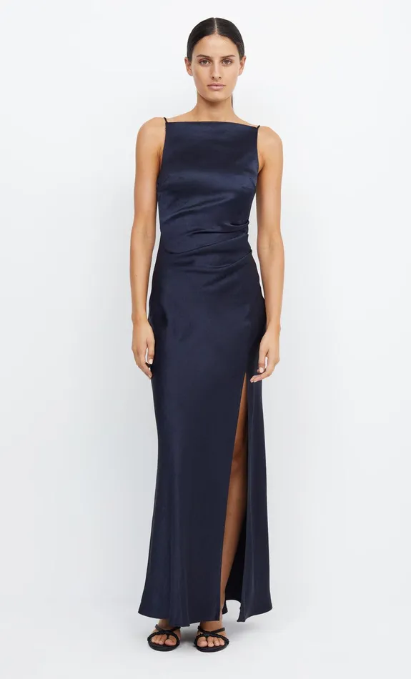 Woman Bec Bridge Maxi Dresses THE DREAMER MAXI DRESS Ink Woman Bec Bridge Maxi Dresses THE DREAMER MAXI DRESS Ink