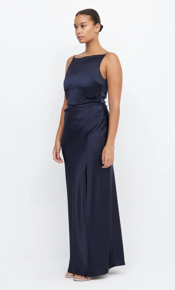 Woman Bec Bridge Maxi Dresses THE DREAMER MAXI DRESS Ink Woman Bec Bridge Maxi Dresses THE DREAMER MAXI DRESS Ink