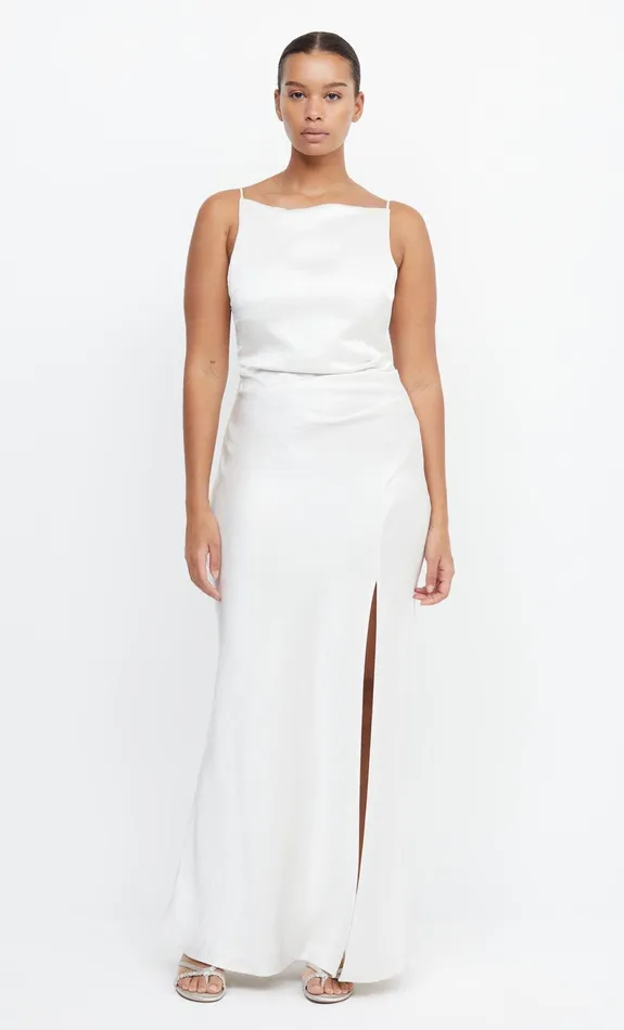 Woman Bec Bridge Maxi Dresses THE DREAMER MAXI DRESS Ivory Woman Bec Bridge Maxi Dresses THE DREAMER MAXI DRESS Ivory