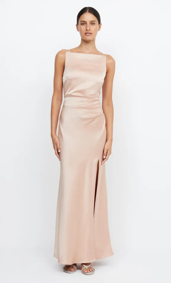 Woman Bec Bridge Maxi Dresses THE DREAMER MAXI DRESS Rose Gold