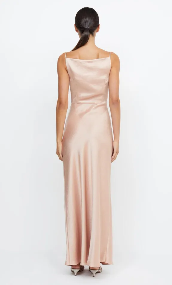 Woman Bec Bridge Maxi Dresses THE DREAMER MAXI DRESS Rose Gold Woman Bec Bridge Maxi Dresses THE DREAMER MAXI DRESS Rose Gold