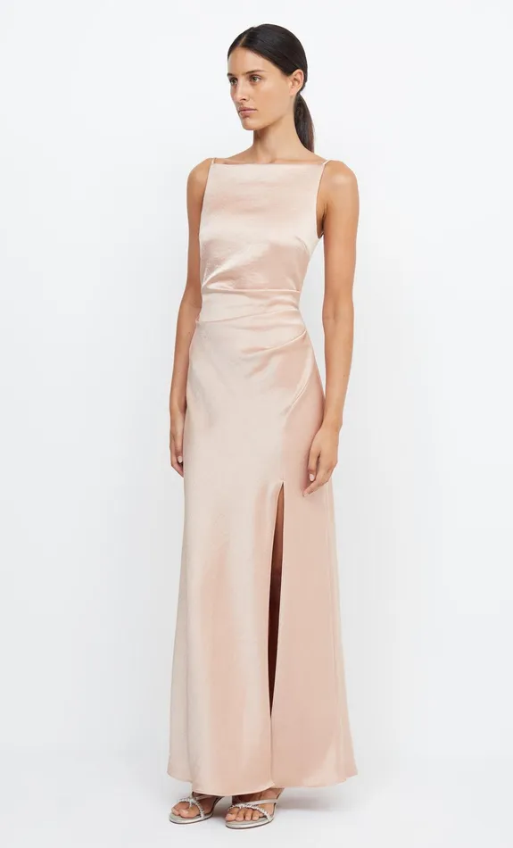 Woman Bec Bridge Maxi Dresses THE DREAMER MAXI DRESS Rose Gold Woman Bec Bridge Maxi Dresses THE DREAMER MAXI DRESS Rose Gold