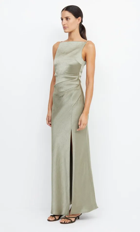 Woman Bec Bridge Maxi Dresses THE DREAMER MAXI DRESS Sage Woman Bec Bridge Maxi Dresses THE DREAMER MAXI DRESS Sage