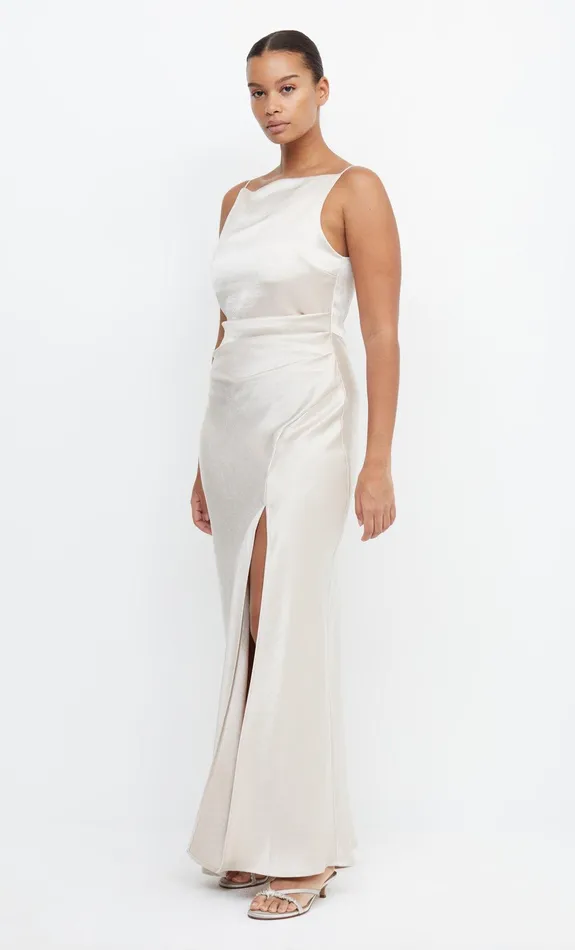 Woman Bec Bridge Maxi Dresses THE DREAMER MAXI DRESS Sand Woman Bec Bridge Maxi Dresses THE DREAMER MAXI DRESS Sand