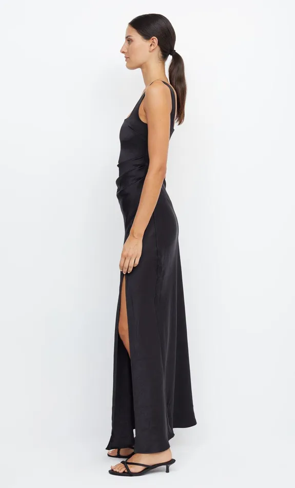 Woman Bec Bridge Maxi Dresses THE DREAMER SQUARE NECK DRESS Black Woman Bec Bridge Maxi Dresses THE DREAMER SQUARE NECK DRESS Black