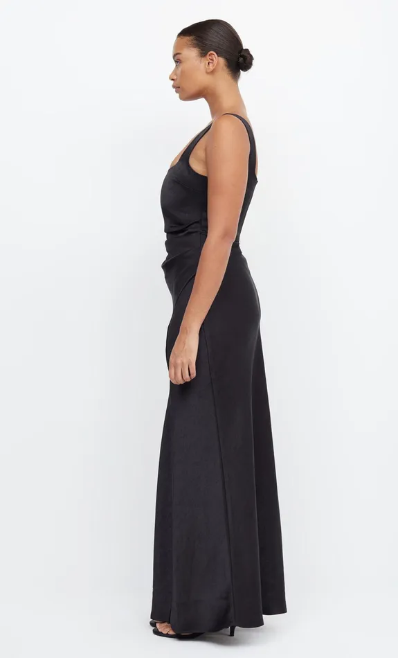 Woman Bec Bridge Maxi Dresses THE DREAMER SQUARE NECK DRESS Black Woman Bec Bridge Maxi Dresses THE DREAMER SQUARE NECK DRESS Black