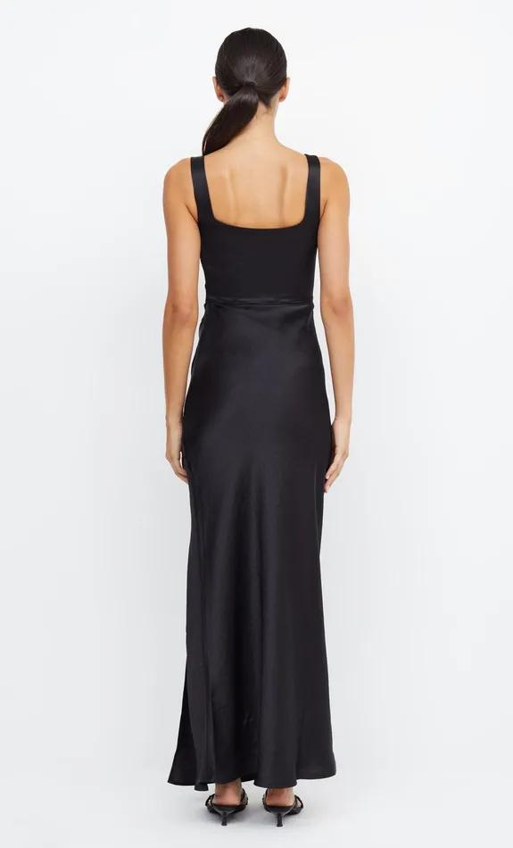 Woman Bec Bridge Maxi Dresses THE DREAMER SQUARE NECK DRESS Black Woman Bec Bridge Maxi Dresses THE DREAMER SQUARE NECK DRESS Black