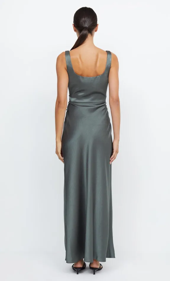Woman Bec Bridge Maxi Dresses THE DREAMER SQUARE NECK DRESS Dark Willow Woman Bec Bridge Maxi Dresses THE DREAMER SQUARE NECK DRESS Dark Willow
