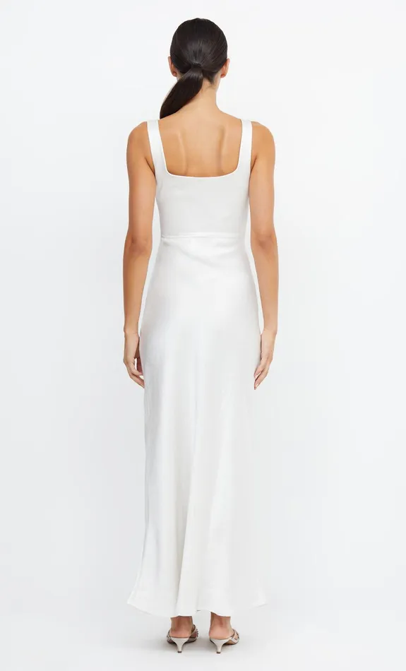 Woman Bec Bridge Maxi Dresses THE DREAMER SQUARE NECK DRESS Ivory Woman Bec Bridge Maxi Dresses THE DREAMER SQUARE NECK DRESS Ivory