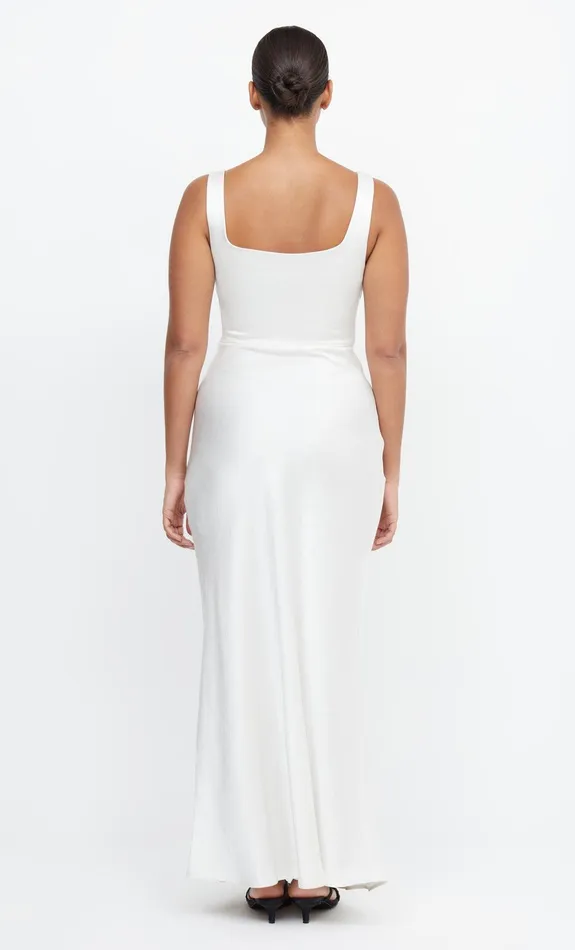 Woman Bec Bridge Maxi Dresses THE DREAMER SQUARE NECK DRESS Ivory Woman Bec Bridge Maxi Dresses THE DREAMER SQUARE NECK DRESS Ivory