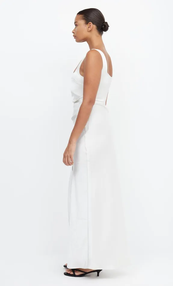 Woman Bec Bridge Maxi Dresses THE DREAMER SQUARE NECK DRESS Ivory Woman Bec Bridge Maxi Dresses THE DREAMER SQUARE NECK DRESS Ivory