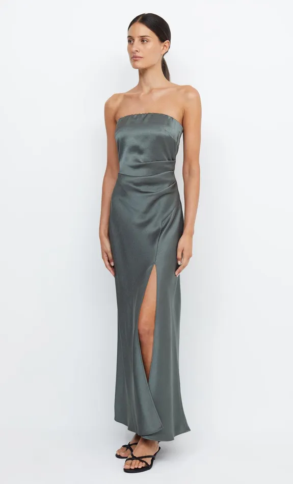 Woman Bec Bridge Maxi Dresses THE DREAMER STRAPLESS DRESS Dark Willow Woman Bec Bridge Maxi Dresses THE DREAMER STRAPLESS DRESS Dark Willow