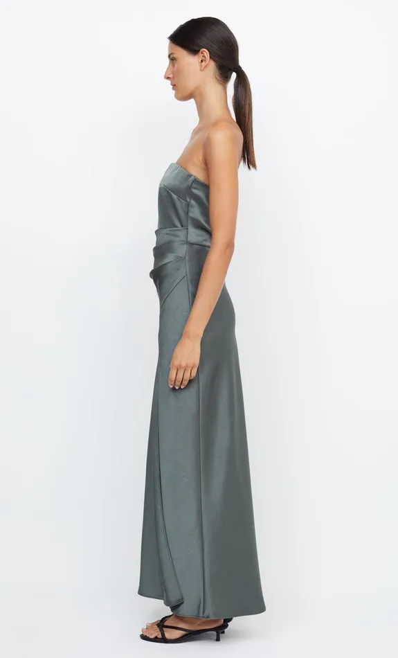 Woman Bec Bridge Maxi Dresses THE DREAMER STRAPLESS DRESS Dark Willow Woman Bec Bridge Maxi Dresses THE DREAMER STRAPLESS DRESS Dark Willow