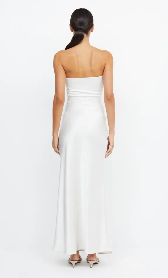 Woman Bec Bridge Maxi Dresses THE DREAMER STRAPLESS DRESS Ivory Woman Bec Bridge Maxi Dresses THE DREAMER STRAPLESS DRESS Ivory