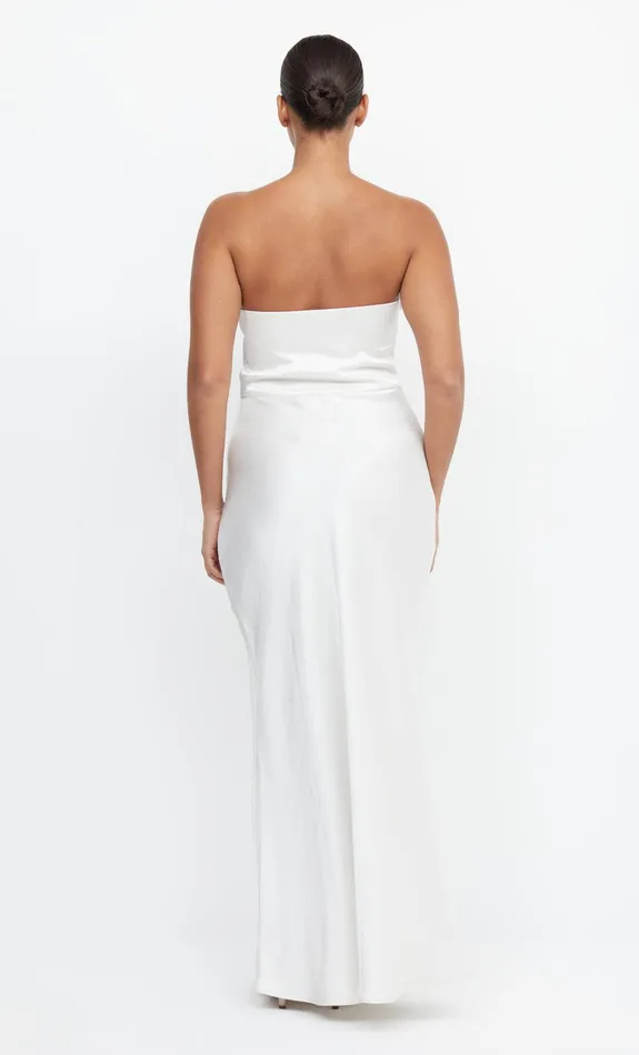 Woman Bec Bridge Maxi Dresses THE DREAMER STRAPLESS DRESS Ivory Woman Bec Bridge Maxi Dresses THE DREAMER STRAPLESS DRESS Ivory