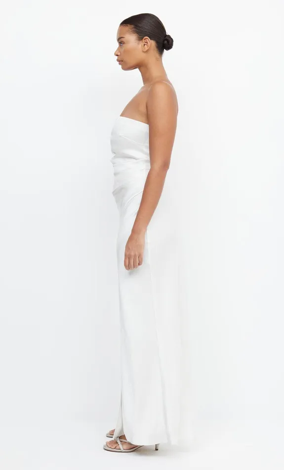 Woman Bec Bridge Maxi Dresses THE DREAMER STRAPLESS DRESS Ivory Woman Bec Bridge Maxi Dresses THE DREAMER STRAPLESS DRESS Ivory