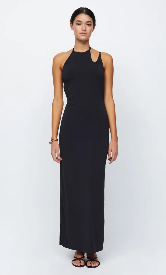 Woman Bec Bridge Maxi Dresses ZADIE ASYM MAXI DRESSFINAL SALE 8211 NO RETURNS Black