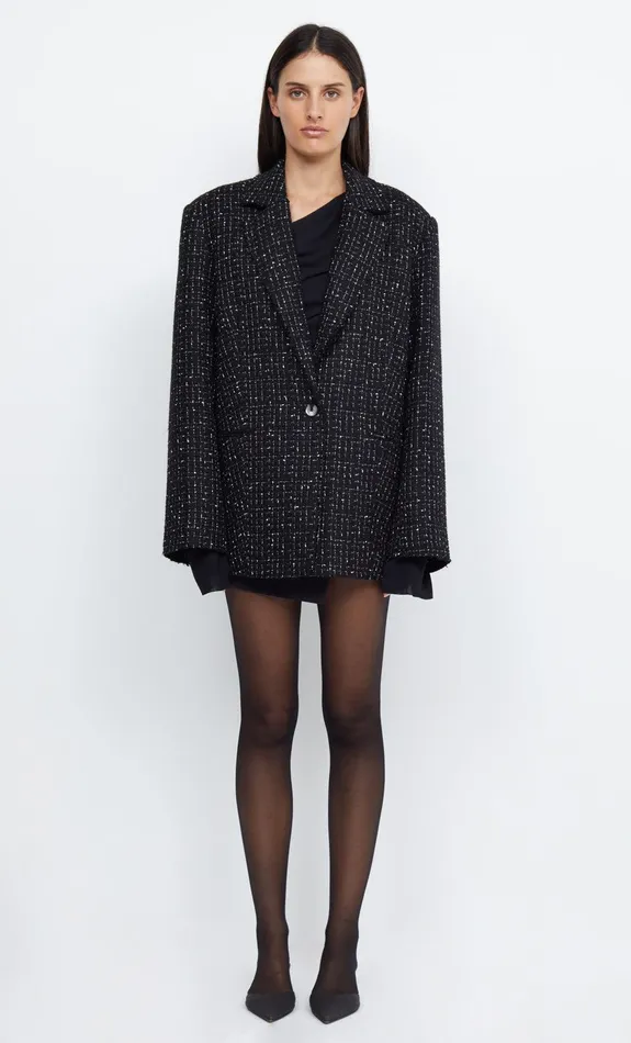 Woman Bec Bridge Outerwear LOGAN BLAZER BlackWhite