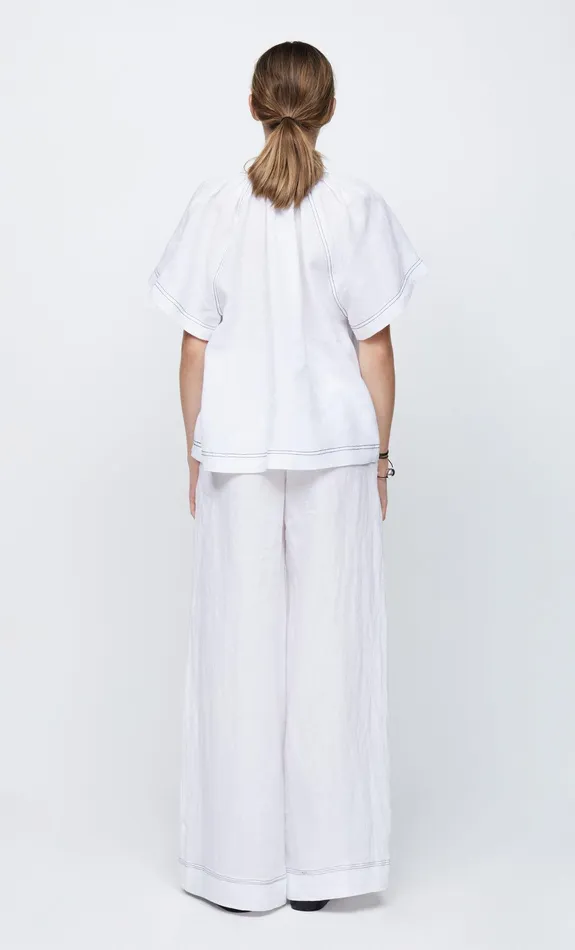 Woman Bec Bridge Short Sleeve CASSIE SHORT SLEEVE BLOUSEFINAL SALE 8211 NO RETURNS Ivory Woman Bec Bridge Short Sleeve CASSIE SHORT SLEEVE BLOUSEFINAL SALE 8211 NO RETURNS Ivory