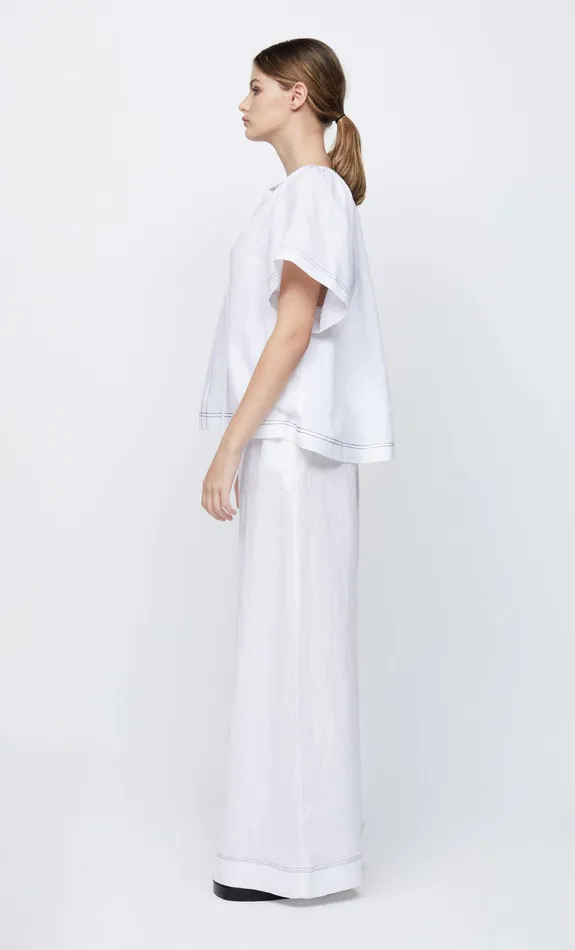 Woman Bec Bridge Short Sleeve CASSIE SHORT SLEEVE BLOUSEFINAL SALE 8211 NO RETURNS Ivory Woman Bec Bridge Short Sleeve CASSIE SHORT SLEEVE BLOUSEFINAL SALE 8211 NO RETURNS Ivory