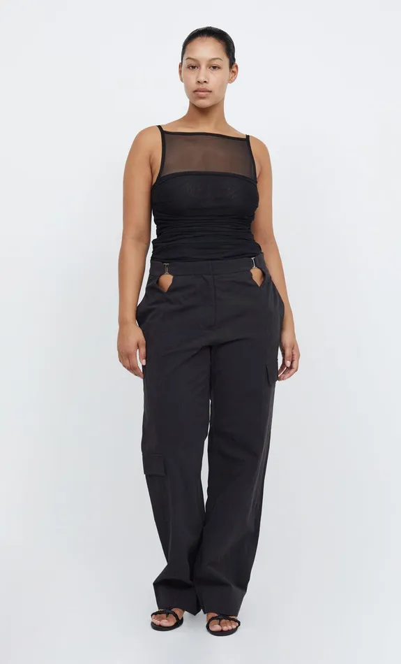 Woman Bec Bridge Shorts Pants CLAUDE PANT Black Woman Bec Bridge Shorts Pants CLAUDE PANT Black
