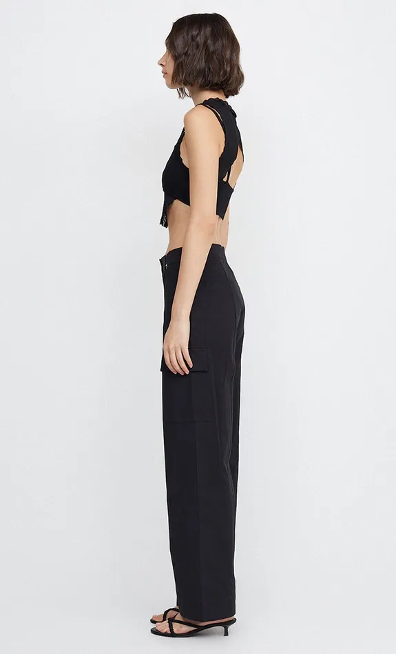 Woman Bec Bridge Shorts Pants CLAUDE PANT Black Woman Bec Bridge Shorts Pants CLAUDE PANT Black