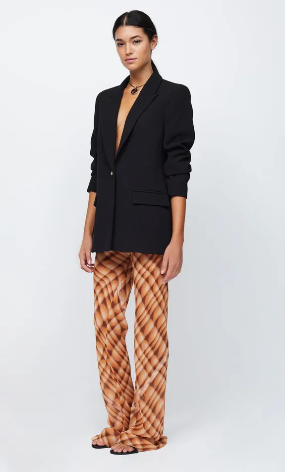 Woman Bec Bridge Shorts Pants FLORIA PANTS Golden Hour Check