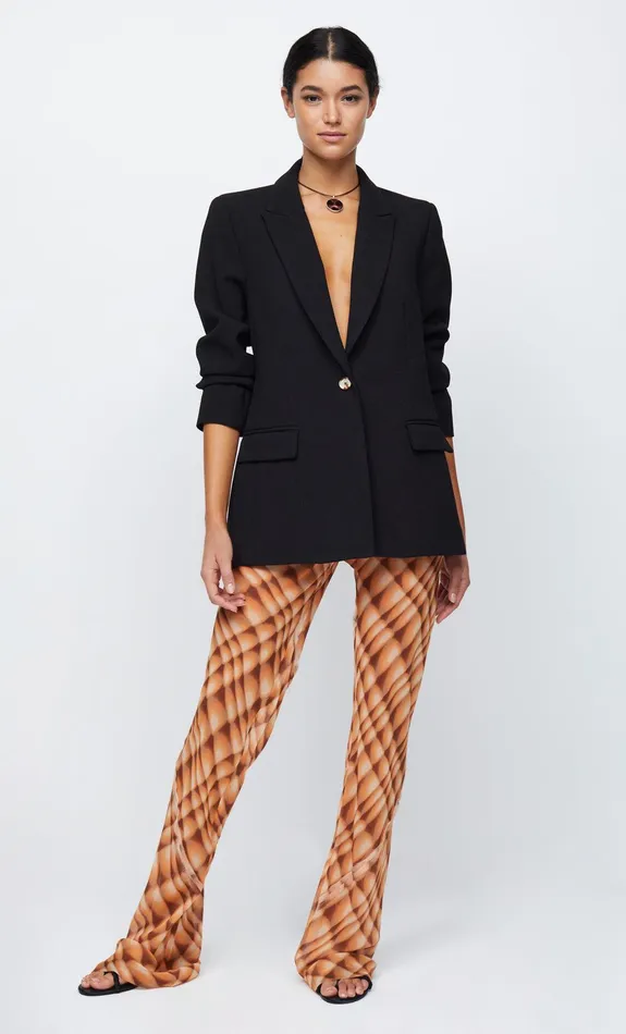 Woman Bec Bridge Shorts Pants FLORIA PANTS Golden Hour Check Woman Bec Bridge Shorts Pants FLORIA PANTS Golden Hour Check
