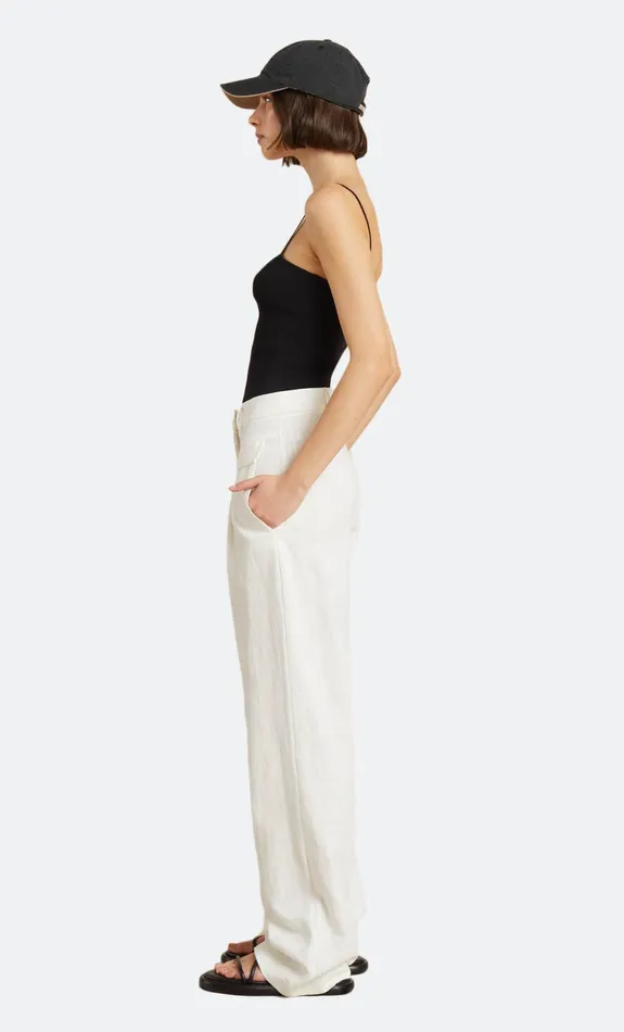 Woman Bec Bridge Shorts Pants HARLOW PANT Ivory Woman Bec Bridge Shorts Pants HARLOW PANT Ivory
