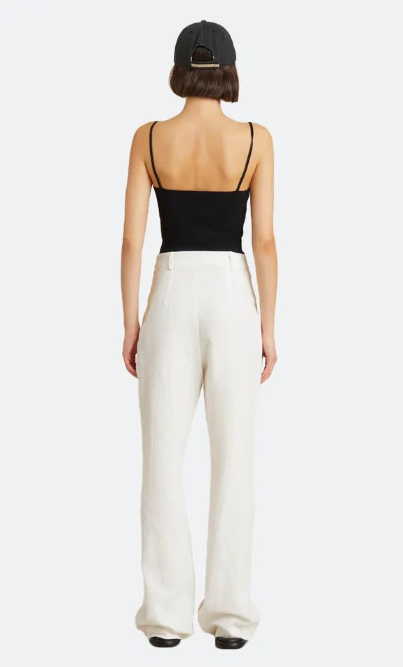 Woman Bec Bridge Shorts Pants HARLOW PANT Ivory Woman Bec Bridge Shorts Pants HARLOW PANT Ivory