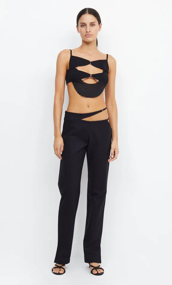 Woman Bec Bridge Shorts Pants JAMIE ASYM PANT Black Woman Bec Bridge Shorts Pants JAMIE ASYM PANT Black