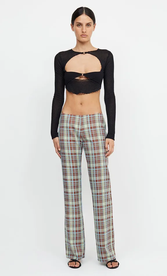 Woman Bec Bridge Shorts Pants LEANDRA PANT Mint Chocolate Woman Bec Bridge Shorts Pants LEANDRA PANT Mint Chocolate
