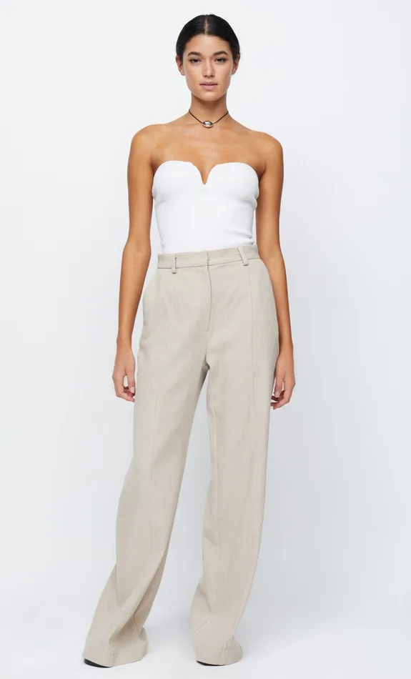 Woman Bec Bridge Shorts Pants MANON PANT Almond Woman Bec Bridge Shorts Pants MANON PANT Almond