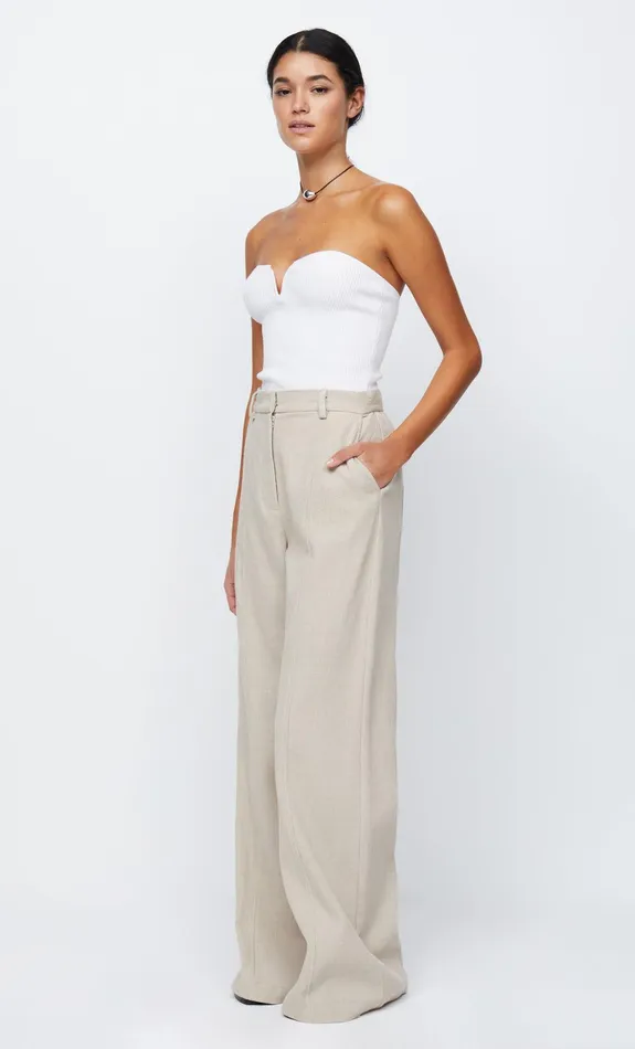 Woman Bec Bridge Shorts Pants MANON PANT Almond Woman Bec Bridge Shorts Pants MANON PANT Almond
