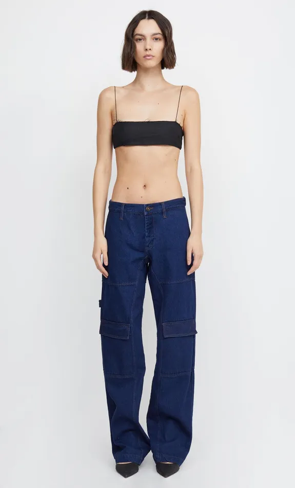 Woman Bec Bridge Shorts Pants RIO POCKET DENIM PANT Indigo Woman Bec Bridge Shorts Pants RIO POCKET DENIM PANT Indigo