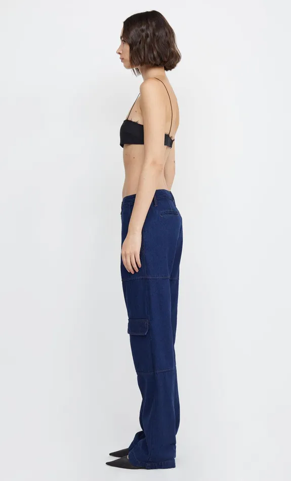 Woman Bec Bridge Shorts Pants RIO POCKET DENIM PANT Indigo Woman Bec Bridge Shorts Pants RIO POCKET DENIM PANT Indigo