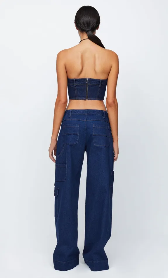 Woman Bec Bridge Shorts Pants ROXANNE ULTRA WIDE JEAN Denim Woman Bec Bridge Shorts Pants ROXANNE ULTRA WIDE JEAN Denim