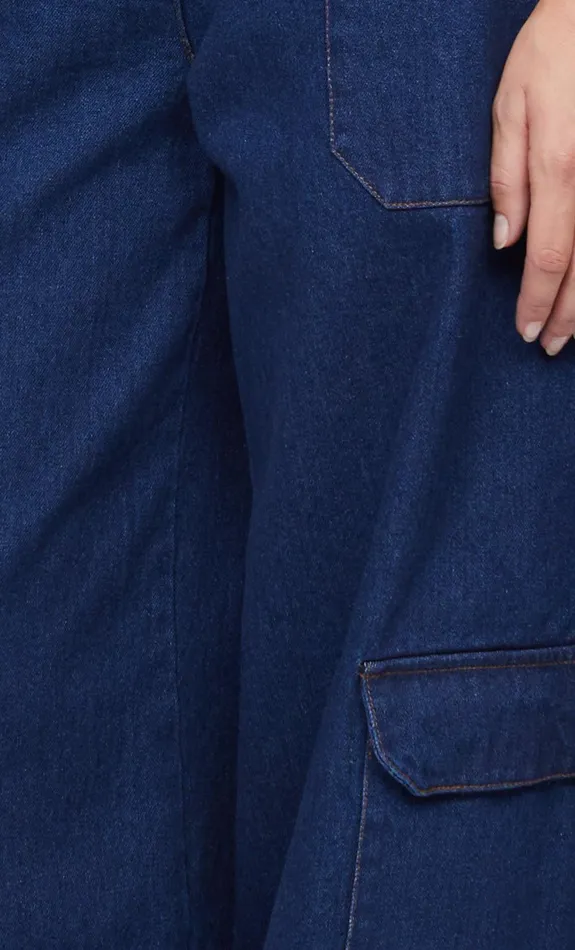 Woman Bec Bridge Shorts Pants ROXANNE ULTRA WIDE JEAN Denim Woman Bec Bridge Shorts Pants ROXANNE ULTRA WIDE JEAN Denim
