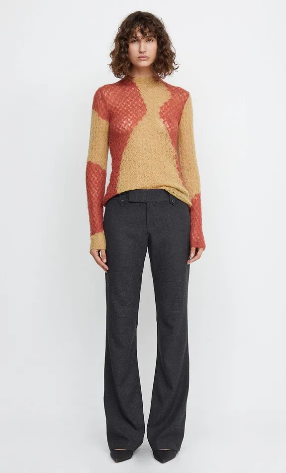 Woman Bec Bridge Shorts Pants TALI FLARED PANT Check Woman Bec Bridge Shorts Pants TALI FLARED PANT Check
