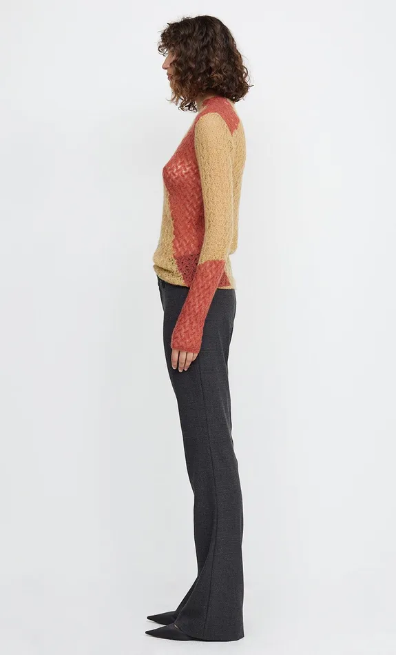 Woman Bec Bridge Shorts Pants TALI FLARED PANT Check Woman Bec Bridge Shorts Pants TALI FLARED PANT Check