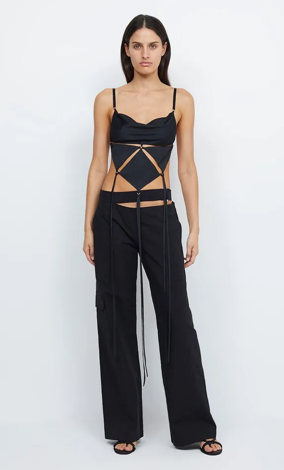 Woman Bec Bridge Shorts Pants TOMMI PANT Black Woman Bec Bridge Shorts Pants TOMMI PANT Black