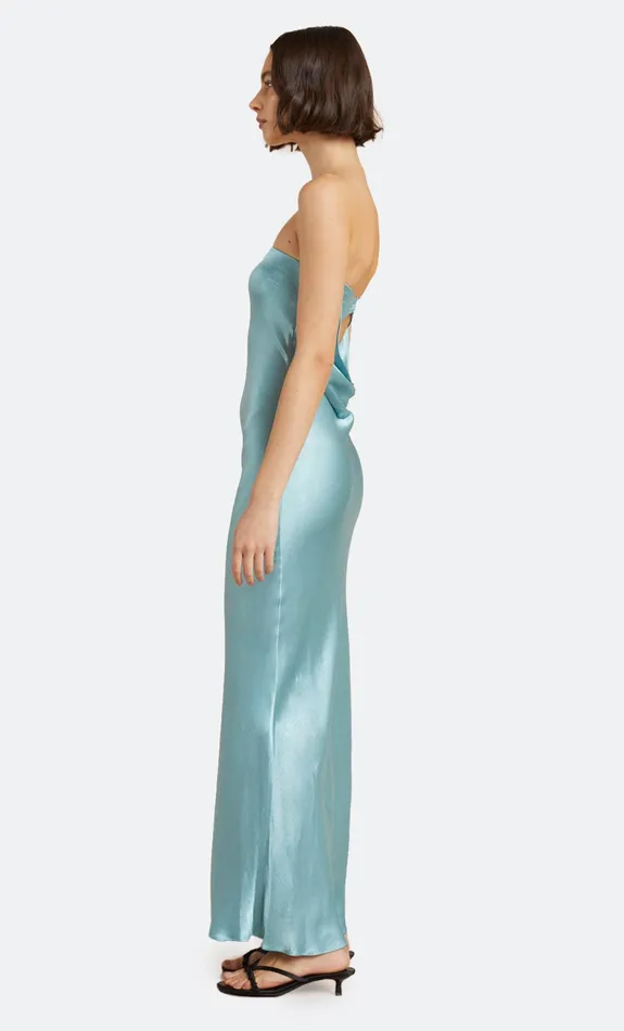 Woman Bec Bridge Strapless Dresses MOON DANCE STRAPLESS DRESS Sea Spray Woman Bec Bridge Strapless Dresses MOON DANCE STRAPLESS DRESS Sea Spray
