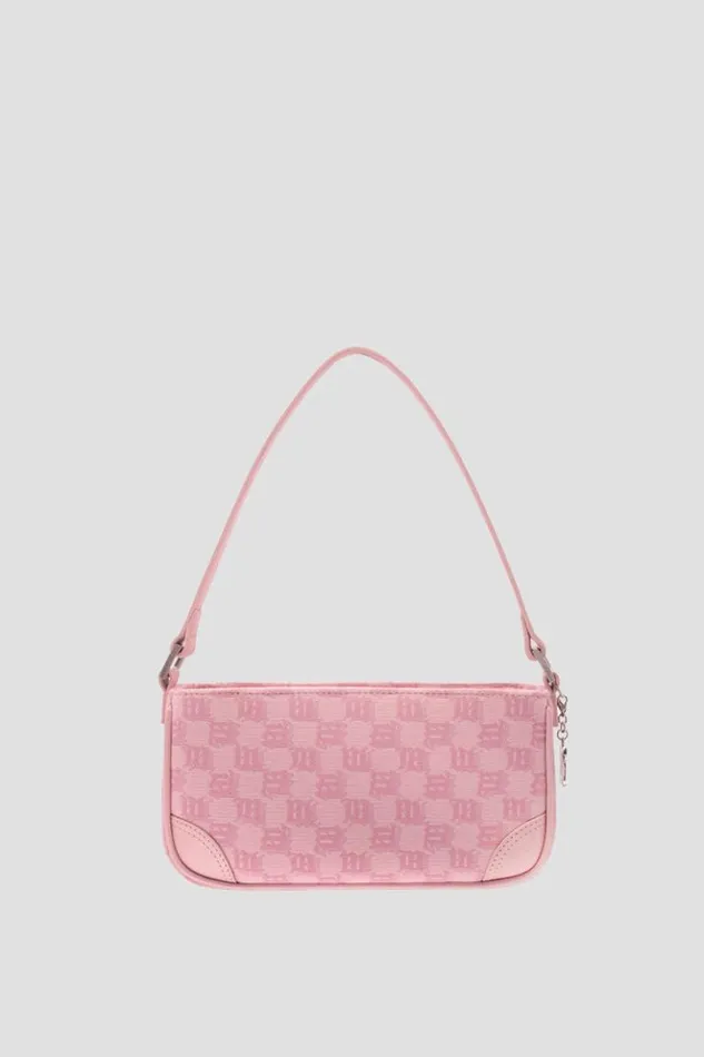 Women Bags MISBHV Jacquard Monogram 90S Bag Mini Bubblegum
