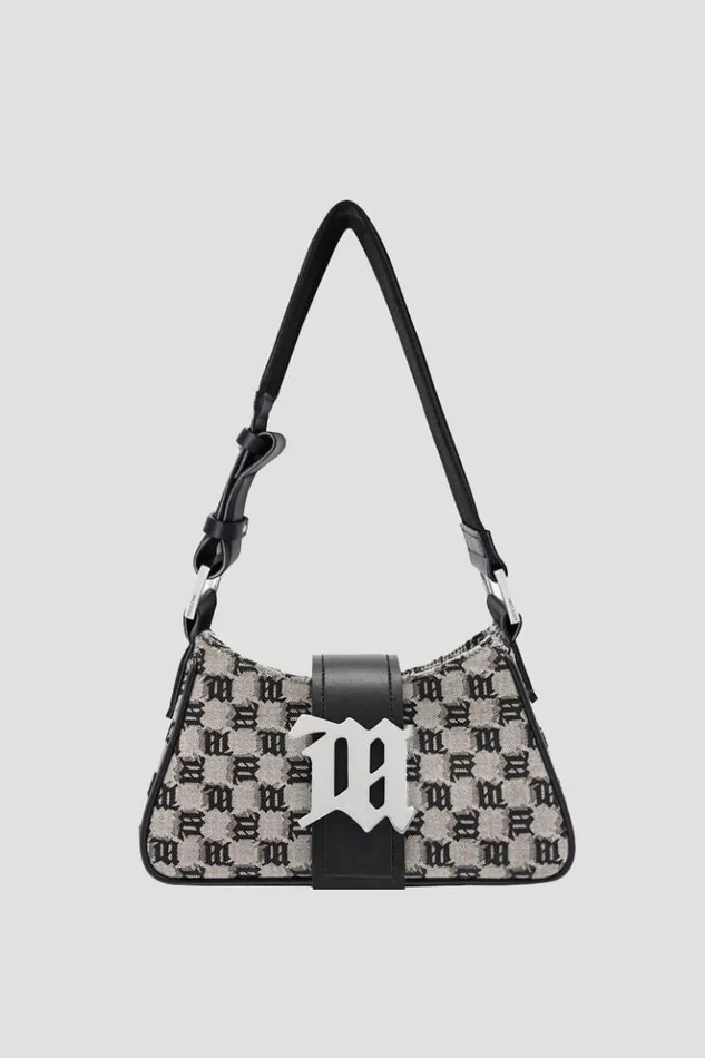 Women Bags MISBHV Jacquard Monogram Shoulder Bag Small Multicolor