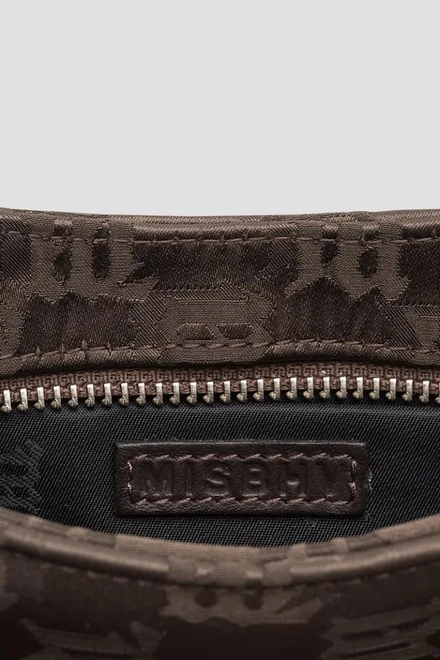 Women Bags MISBHV Nylon Monogram Shoulder Bag Brown