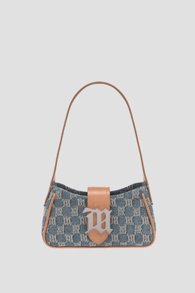 Women Bags MISBHV Washed Denim Shoulder Bag Mini Washed Denim