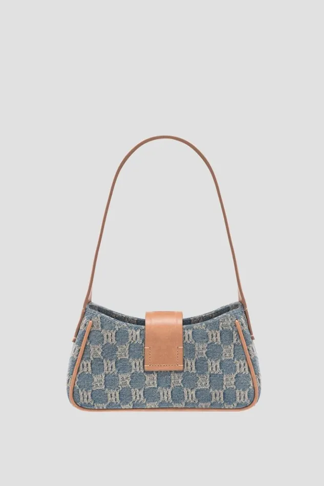 Women Bags MISBHV Washed Denim Shoulder Bag Mini Washed Denim