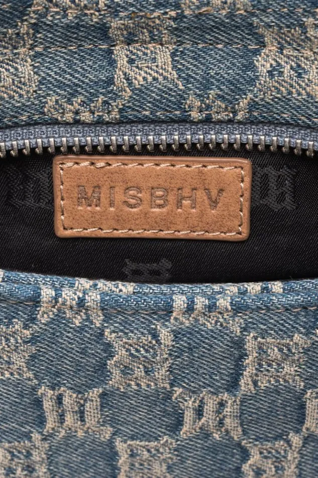 Women Bags MISBHV Washed Denim Shoulder Bag Mini Washed Denim