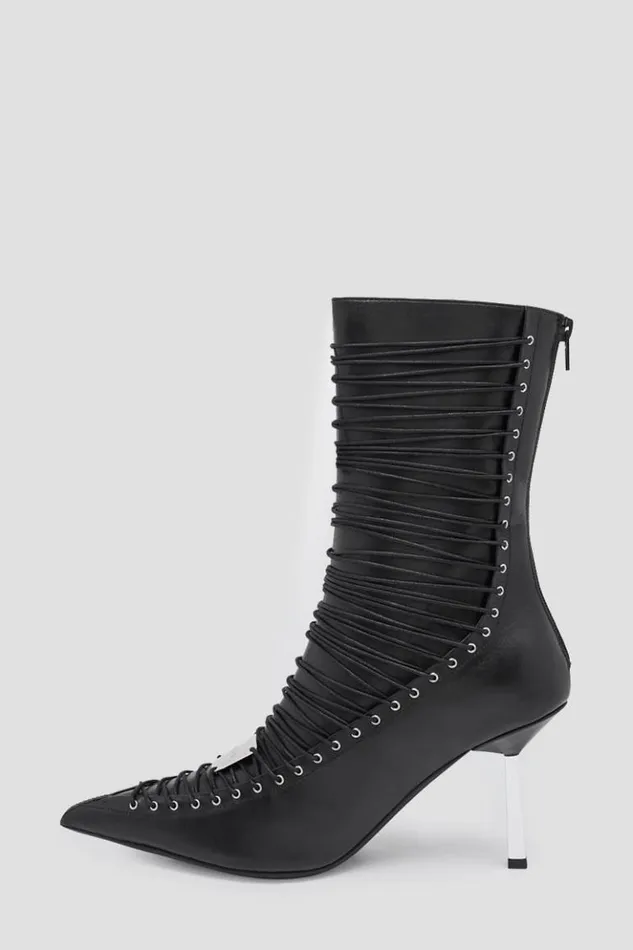 Women Boots MISBHV High Heel Anastazja Ankle Boot Black